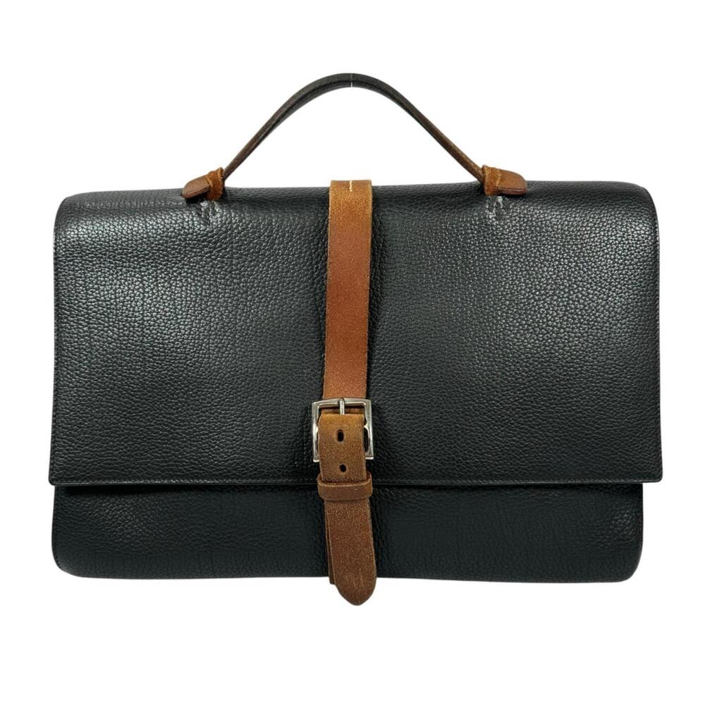HERMES Etriviere Business Bag Document Case for Men